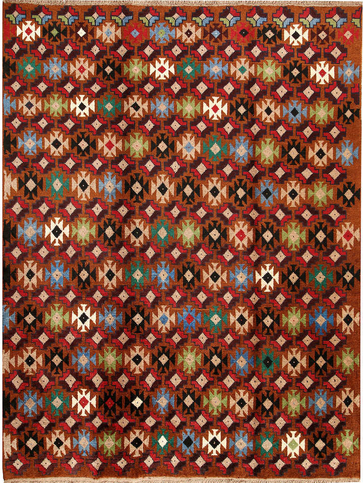 Multi Colored Baluchi 6' x 8' - No. 57178 - ALRUG Rug Store