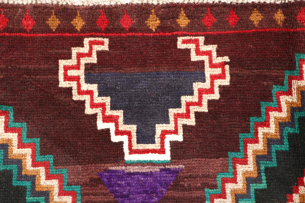 Multi Colored Baluchi 6' x 7' 10 - No. 57179 - ALRUG Rug Store