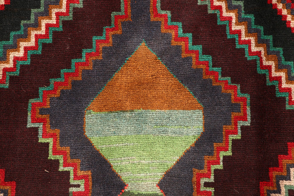 Multi Colored Baluchi 6' x 7' 10 - No. 57179 - ALRUG Rug Store