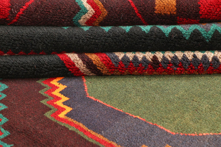 Multi Colored Baluchi 6' x 7' 10 - No. 57179 - ALRUG Rug Store