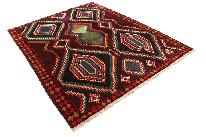 Multi Colored Baluchi 6' x 7' 10 - No. 57179 - ALRUG Rug Store