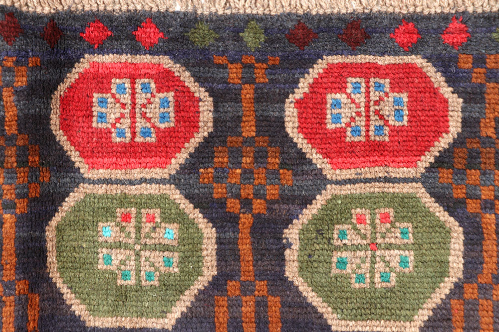 Multi Colored Baluchi 6' x 8' - No. 57180 - ALRUG Rug Store