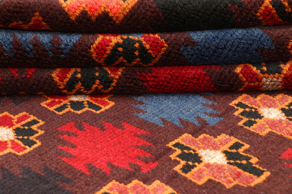 Multi Colored Baluchi 5' 11 x 8' - No. 57184 - ALRUG Rug Store