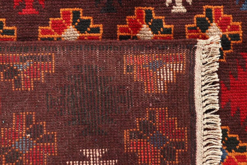 Multi Colored Baluchi 5' 11 x 8' - No. 57184 - ALRUG Rug Store