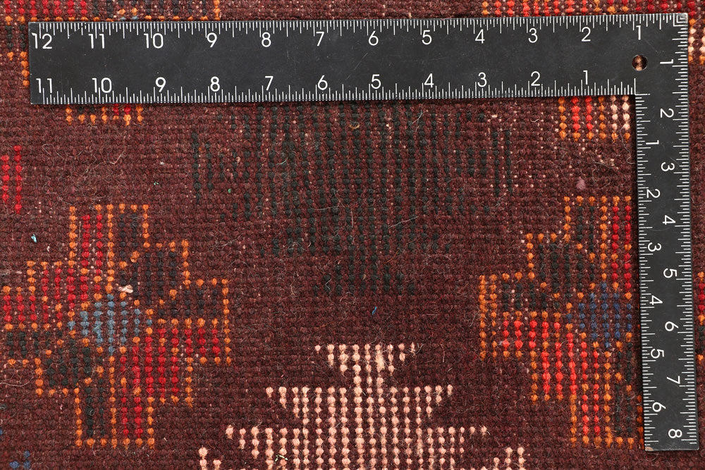 Multi Colored Baluchi 5' 11 x 8' - No. 57184 - ALRUG Rug Store