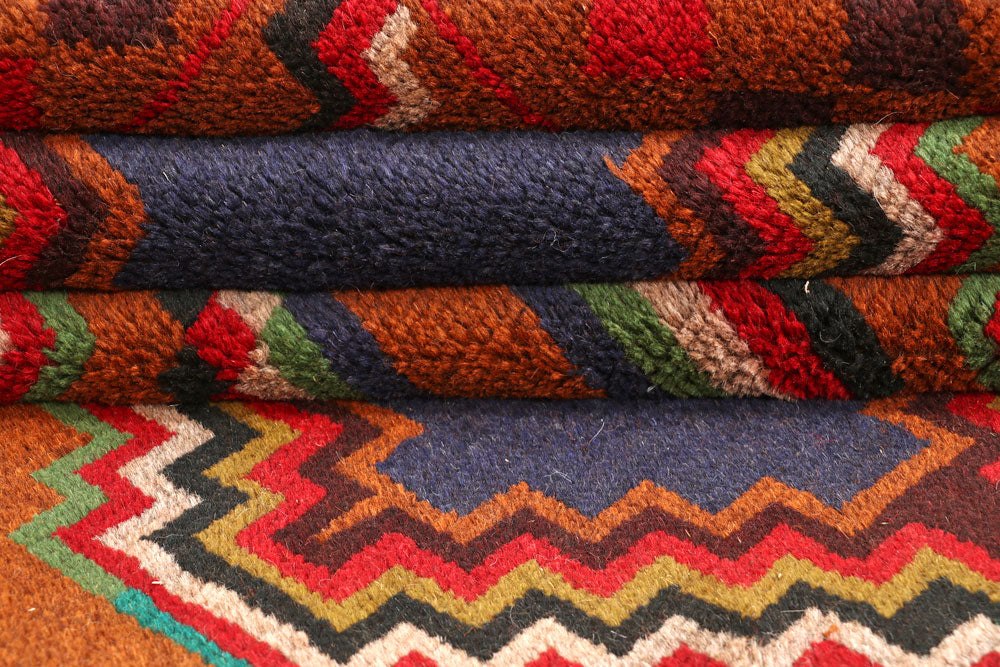 Multi Colored Baluchi 5' 10 x 7' 10 - No. 57185 - ALRUG Rug Store