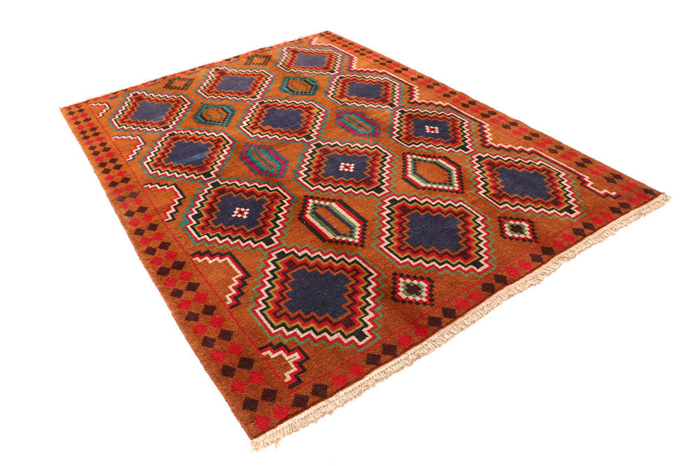 Multi Colored Baluchi 5' 10 x 7' 10 - No. 57185 - ALRUG Rug Store