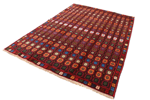 Multi Colored Baluchi 5' 11 x 8' 2 - No. 57186 - ALRUG Rug Store