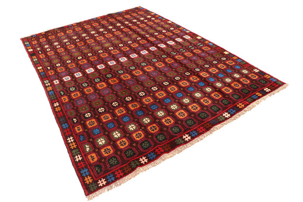 Multi Colored Baluchi 5' 11 x 8' 2 - No. 57186 - ALRUG Rug Store