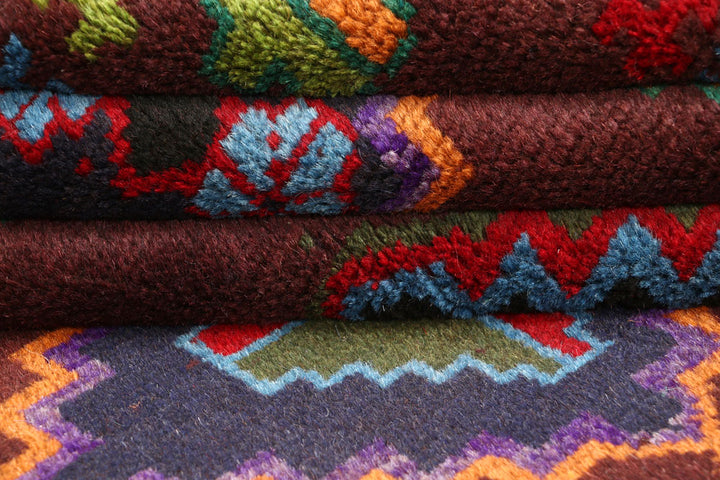 Multi Colored Baluchi 5' 9 x 7' 10 - No. 57188 - ALRUG Rug Store