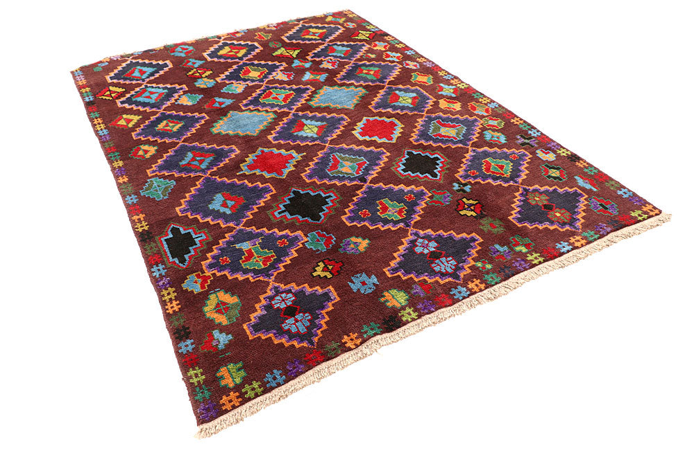 Multi Colored Baluchi 5' 9 x 7' 10 - No. 57188 - ALRUG Rug Store