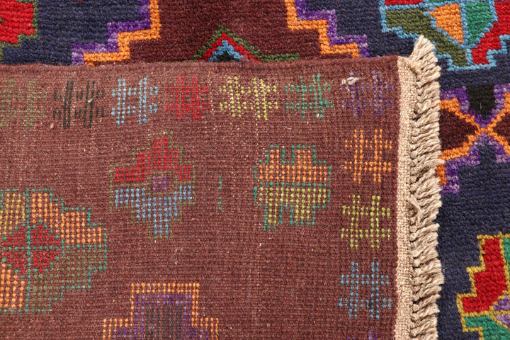 Multi Colored Baluchi 5' 9 x 7' 10 - No. 57188 - ALRUG Rug Store