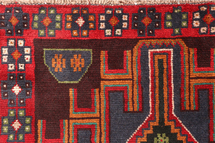 Multi Colored Baluchi 5' 11 x 7' 9 - No. 57191 - ALRUG Rug Store