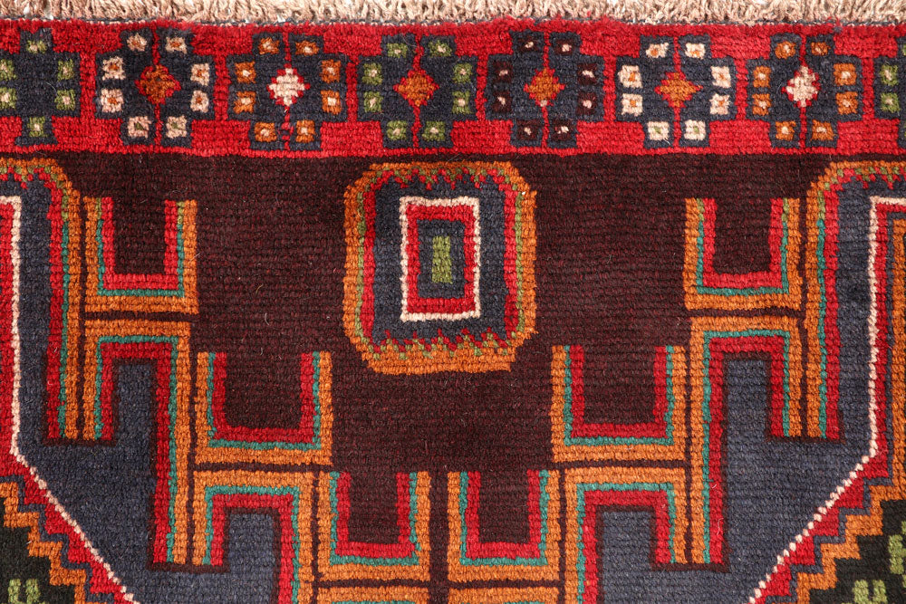 Multi Colored Baluchi 5' 11 x 7' 9 - No. 57191 - ALRUG Rug Store