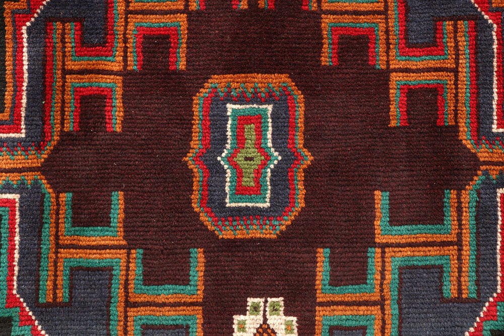 Multi Colored Baluchi 5' 11 x 7' 9 - No. 57191 - ALRUG Rug Store