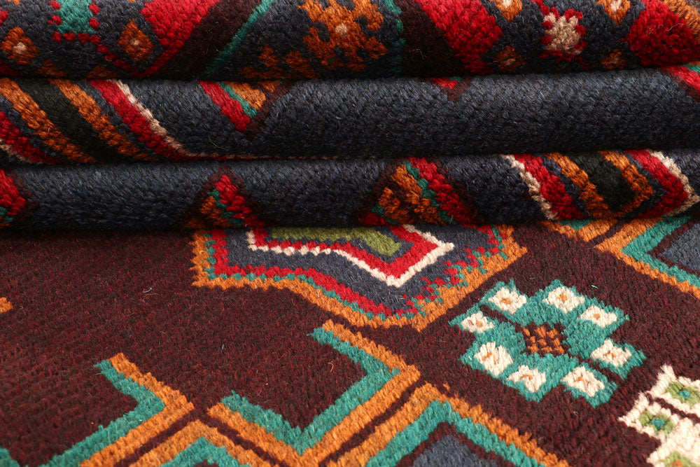 Multi Colored Baluchi 5' 11 x 7' 9 - No. 57191 - ALRUG Rug Store