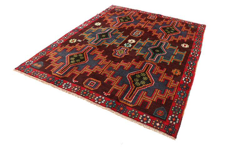 Multi Colored Baluchi 5' 11 x 7' 9 - No. 57191 - ALRUG Rug Store