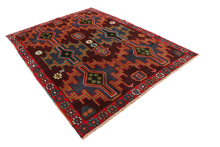 Multi Colored Baluchi 5' 11 x 7' 9 - No. 57191 - ALRUG Rug Store
