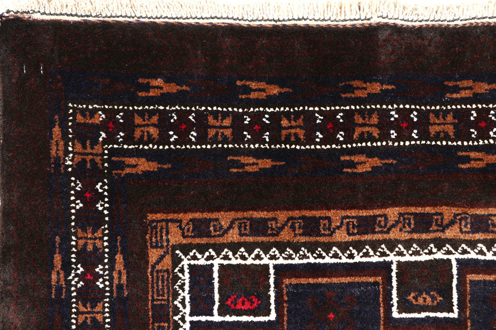 Multi Colored Baluchi 2' 11 x 8' 10 - No. 57193 - ALRUG Rug Store