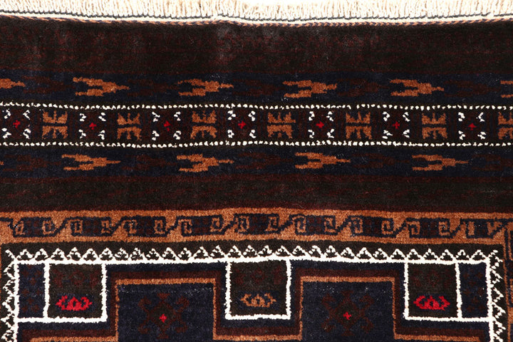 Multi Colored Baluchi 2' 11 x 8' 10 - No. 57193 - ALRUG Rug Store