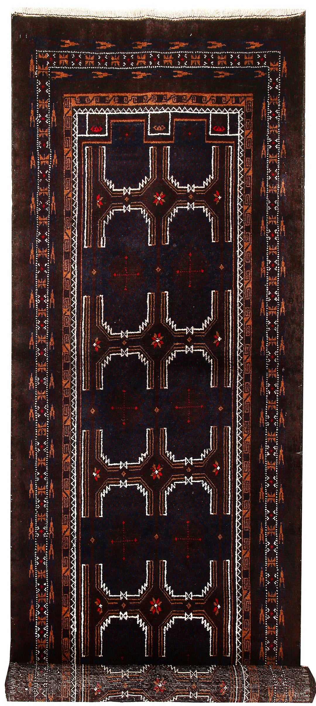 Multi Colored Baluchi 2' 11 x 8' 10 - No. 57193 - ALRUG Rug Store