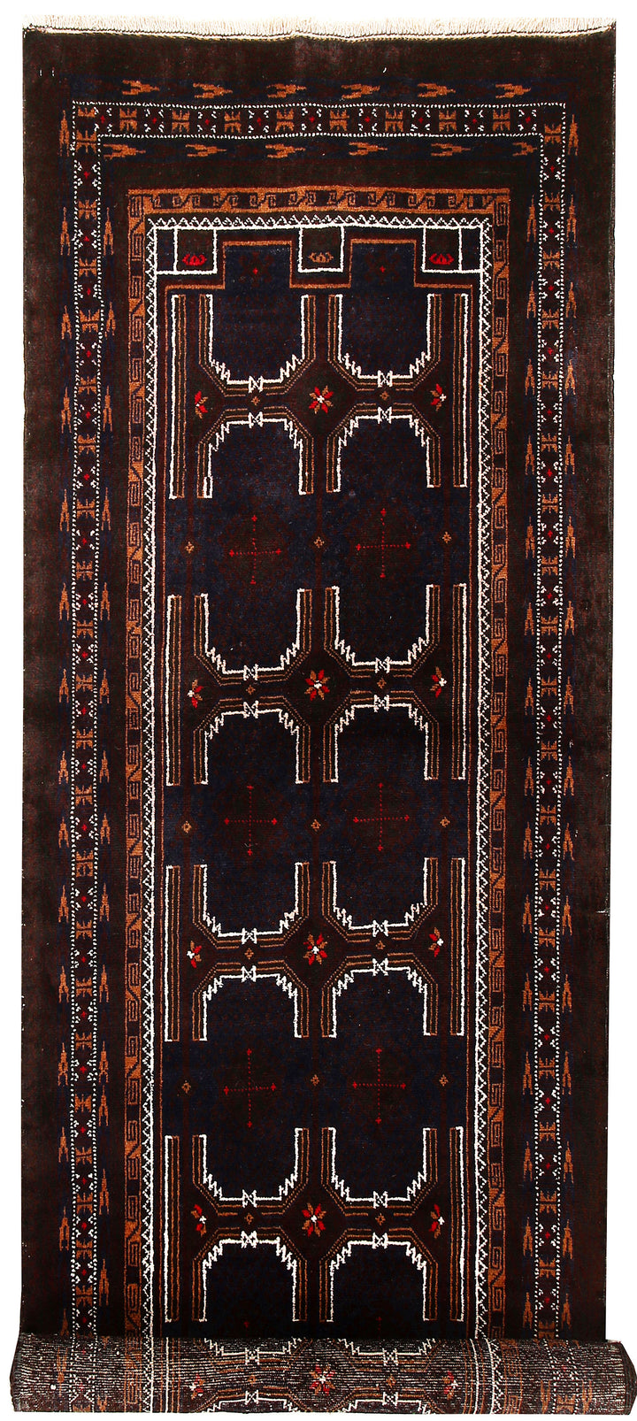 Multi Colored Baluchi 2' 11 x 8' 10 - No. 57193 - ALRUG Rug Store