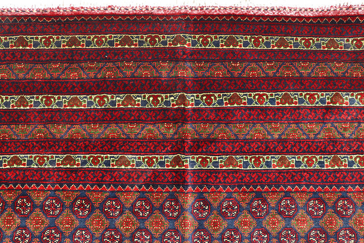 Multi Colored Baluchi 7' 10 x 11' - No. 57198 - ALRUG Rug Store