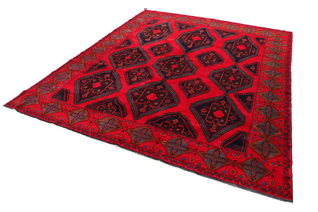 Crimson Baluchi 9' 9 x 12' 1 - No. 57201 - ALRUG Rug Store