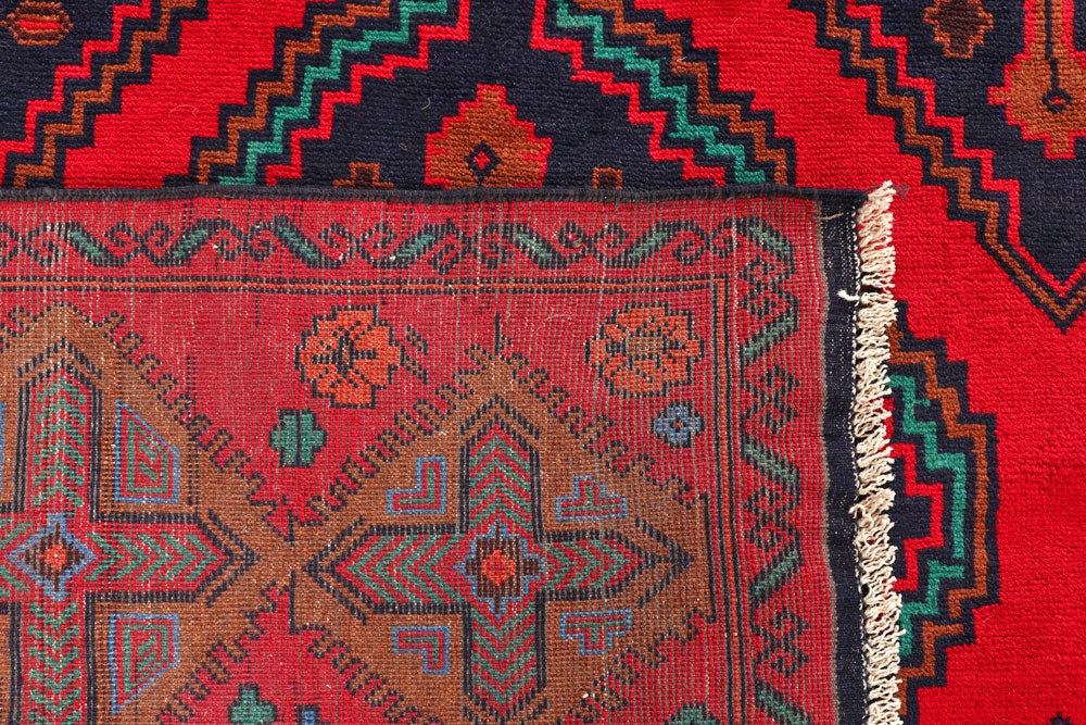 Crimson Baluchi 9' 9 x 12' 1 - No. 57201 - ALRUG Rug Store