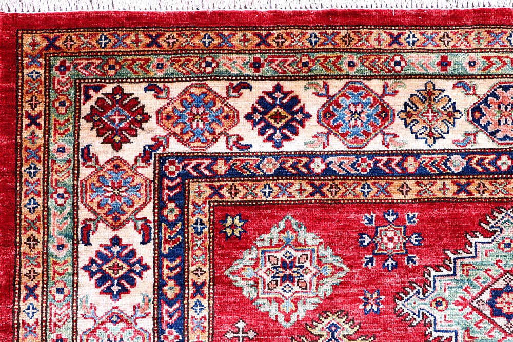 Firebrick Kazak 4' 11 x 6' 6 - No. 57209 - ALRUG Rug Store