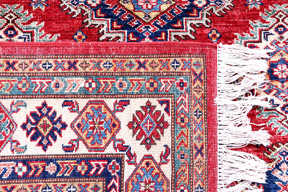 Firebrick Kazak 4' 11 x 6' 6 - No. 57209 - ALRUG Rug Store