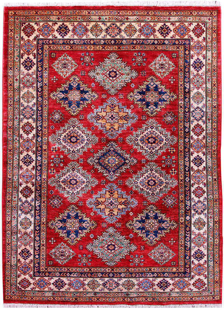 Firebrick Kazak 4' 11 x 6' 6 - No. 57209 - ALRUG Rug Store