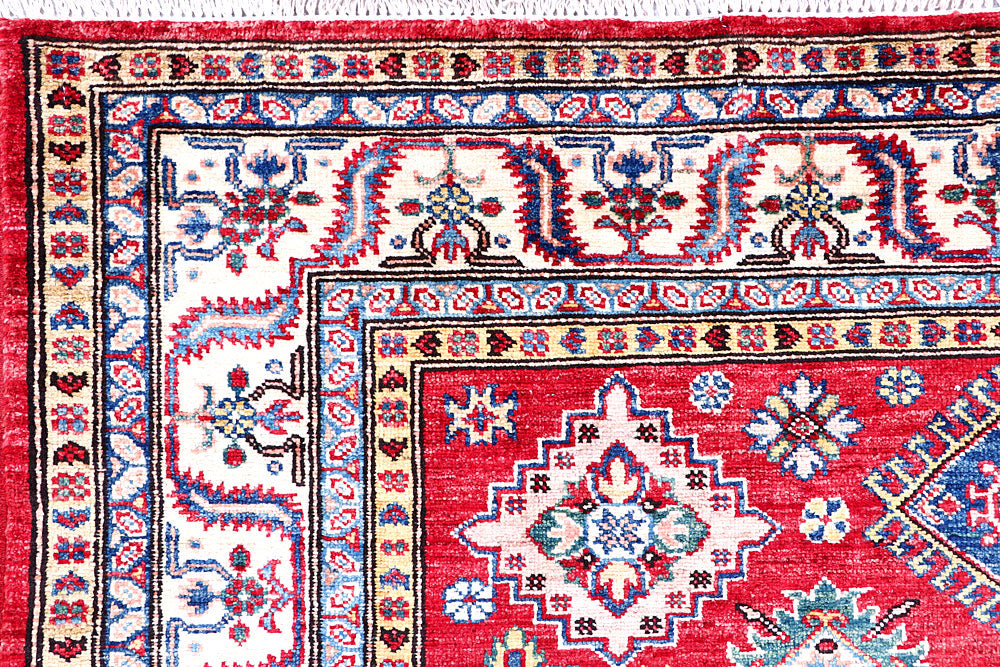 Firebrick Kazak 5' x 6' 6 - No. 57211 - ALRUG Rug Store