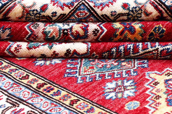 Firebrick Kazak 5' x 6' 6 - No. 57211 - ALRUG Rug Store