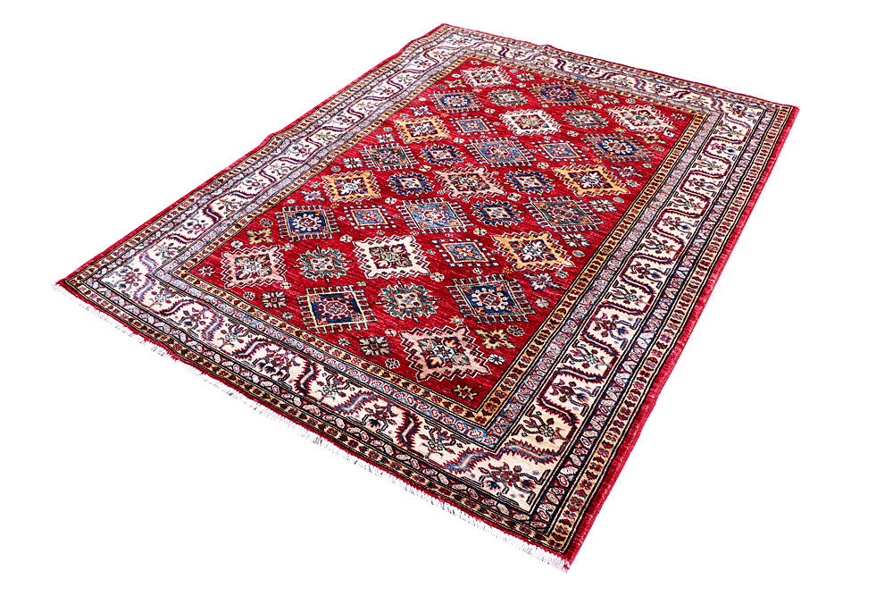 Firebrick Kazak 5' x 6' 6 - No. 57211 - ALRUG Rug Store