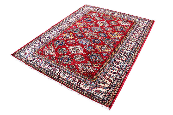 Firebrick Kazak 5' x 6' 6 - No. 57211 - ALRUG Rug Store