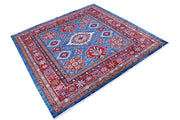 Blue Kazak 6' x 6' - No. 57213 - ALRUG Rug Store