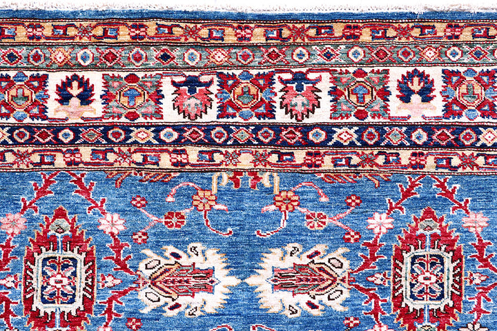 Blue Kazak 5' 7 x 7' 11 - No. 57214 - ALRUG Rug Store