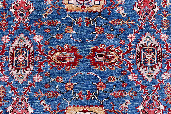Blue Kazak 5' 7 x 7' 11 - No. 57214 - ALRUG Rug Store