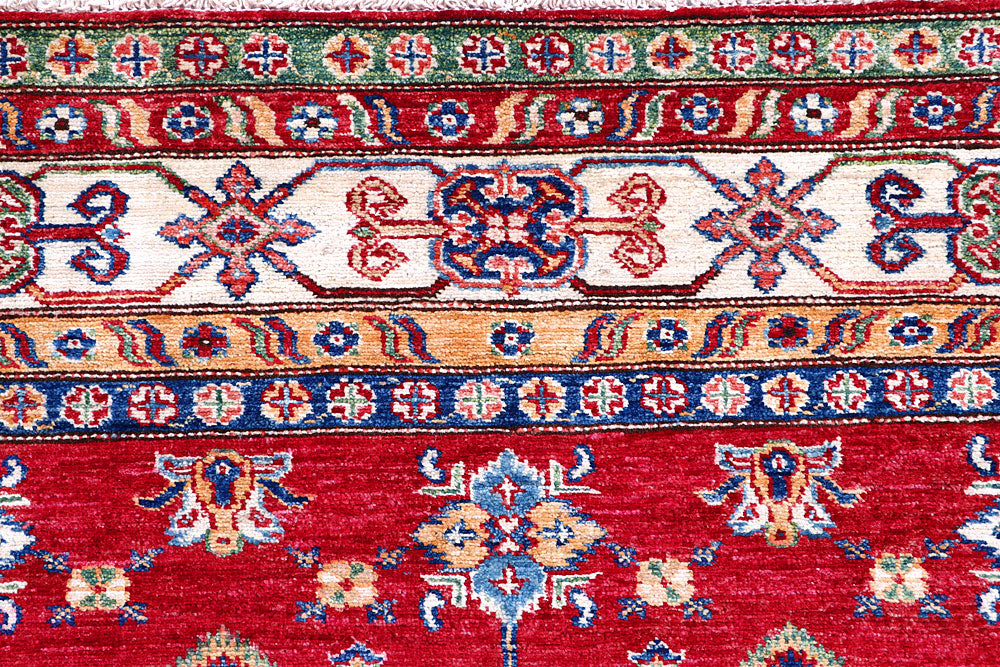 Firebrick Kazak 4' 10 x 6' 8 - No. 57215 - ALRUG Rug Store