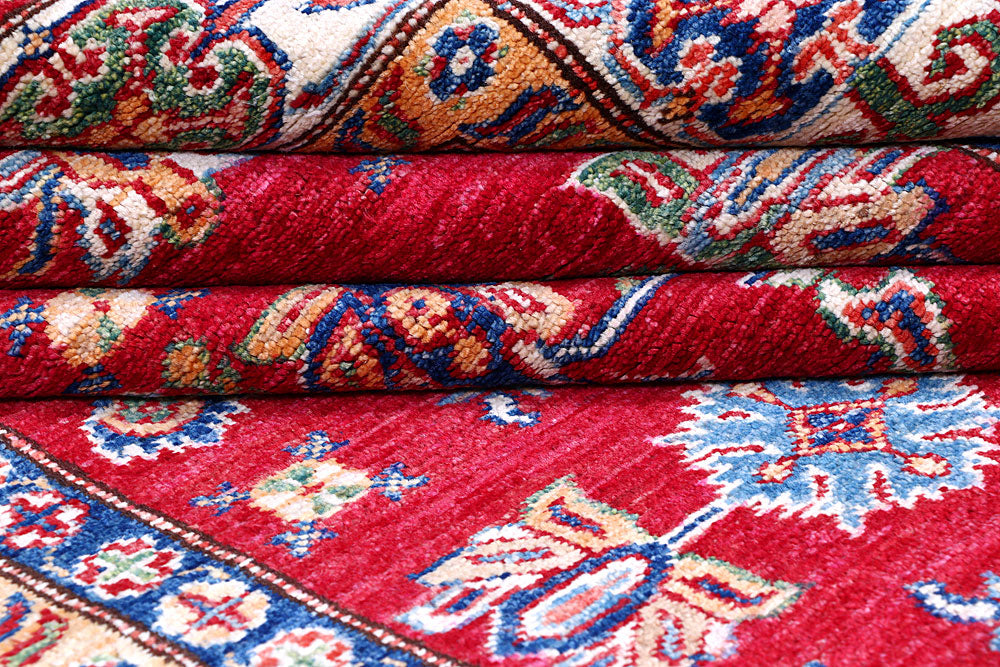 Firebrick Kazak 4' 10 x 6' 8 - No. 57215 - ALRUG Rug Store