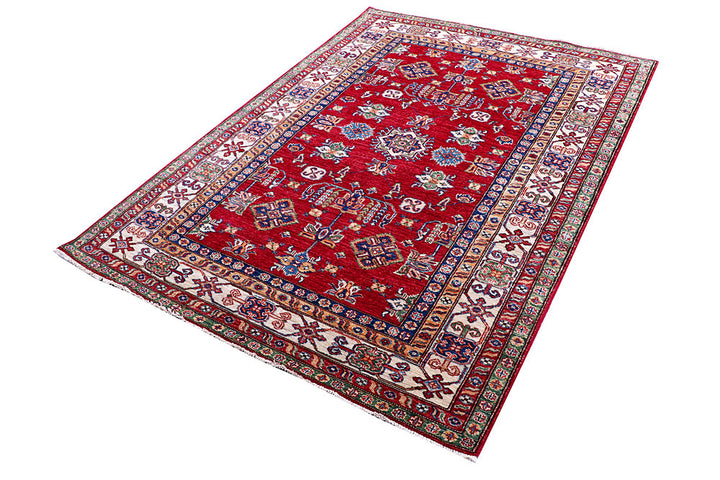 Firebrick Kazak 4' 10 x 6' 8 - No. 57215 - ALRUG Rug Store