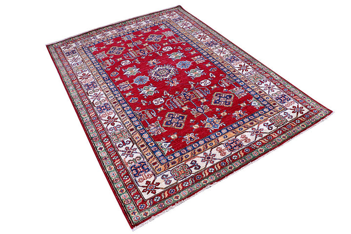 Firebrick Kazak 4' 10 x 6' 8 - No. 57215 - ALRUG Rug Store