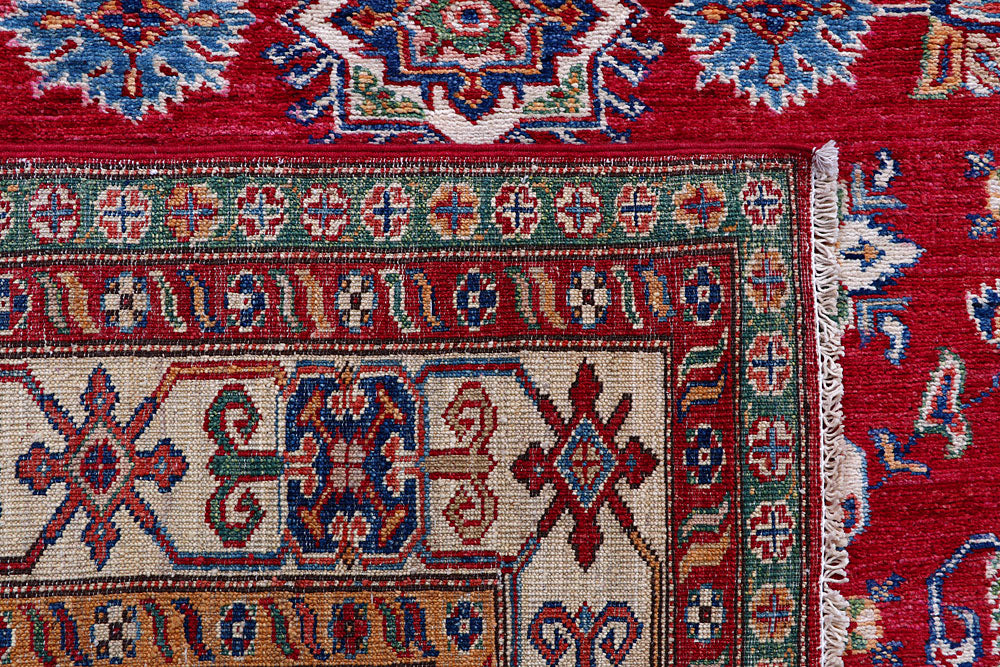 Firebrick Kazak 4' 10 x 6' 8 - No. 57215 - ALRUG Rug Store