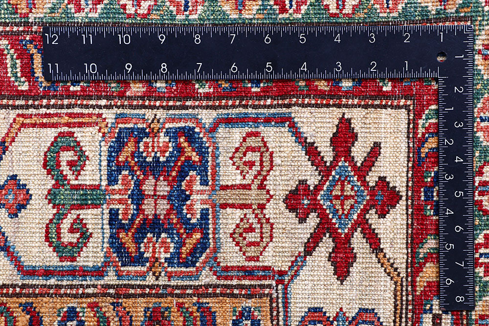 Firebrick Kazak 4' 10 x 6' 8 - No. 57215 - ALRUG Rug Store