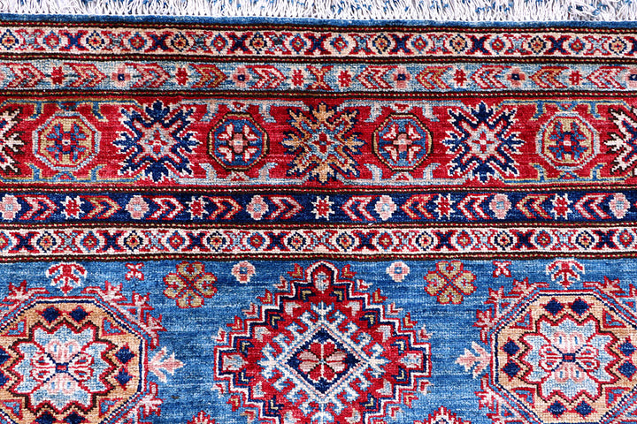 Dodger Blue Kazak 4' 11 x 6' 10 - No. 57216 - ALRUG Rug Store