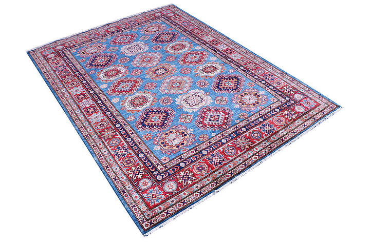Dodger Blue Kazak 4' 11 x 6' 10 - No. 57216 - ALRUG Rug Store