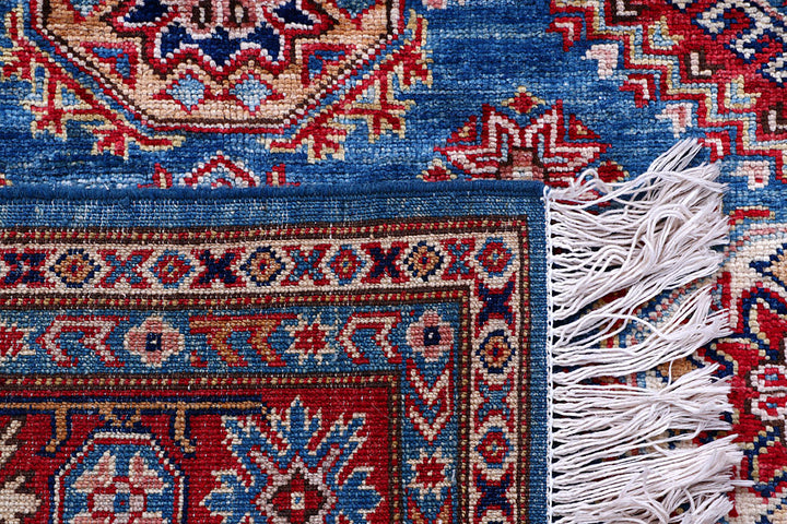 Dodger Blue Kazak 4' 11 x 6' 10 - No. 57216 - ALRUG Rug Store