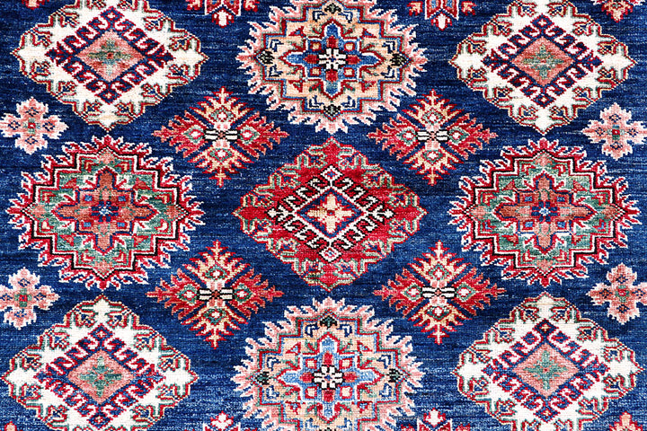 Medium Blue Kazak 5' 2 x 6' 8 - No. 57217 - ALRUG Rug Store