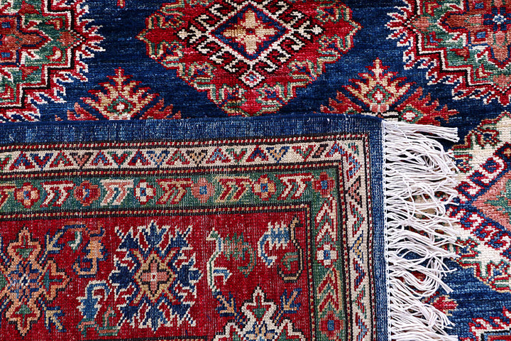 Medium Blue Kazak 5' 2 x 6' 8 - No. 57217 - ALRUG Rug Store